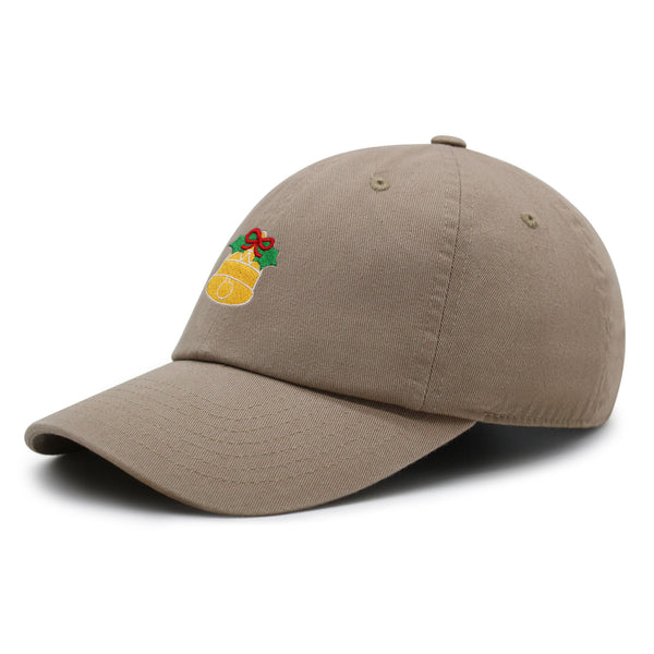 Christmas Premium Dad Hat Embroidered Baseball Cap Bell Gift