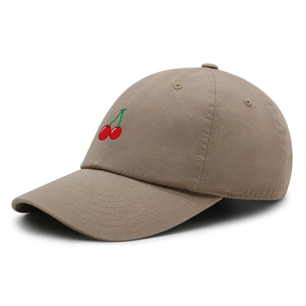 Cherry Premium Dad Hat Embroidered Baseball Cap Fruit Foodie