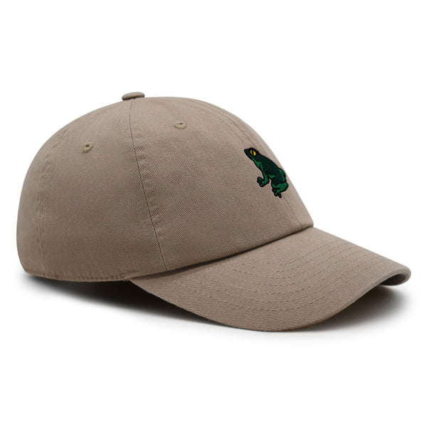 Frog Premium Dad Hat Embroidered Baseball Cap Pond