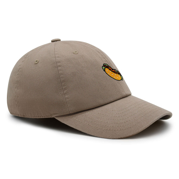 Hot Dog Premium Dad Hat Embroidered Baseball Cap Fast Food