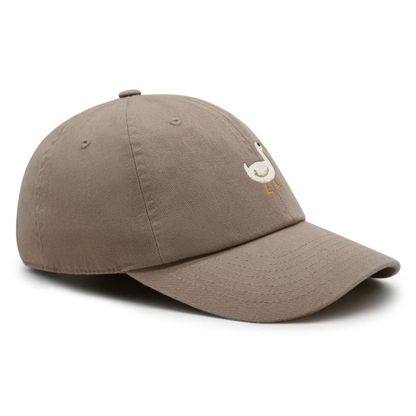 Duck Premium Dad Hat Embroidered Baseball Cap Bird Lake