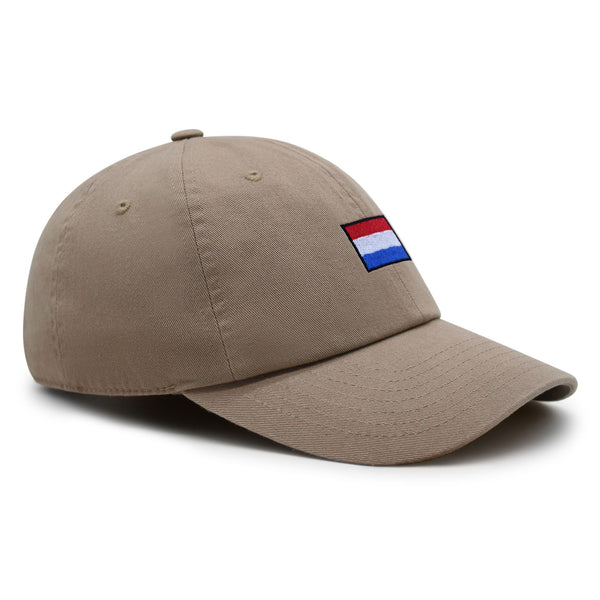 Netherland Flag Premium Dad Hat Embroidered Cotton Baseball Cap Soccer