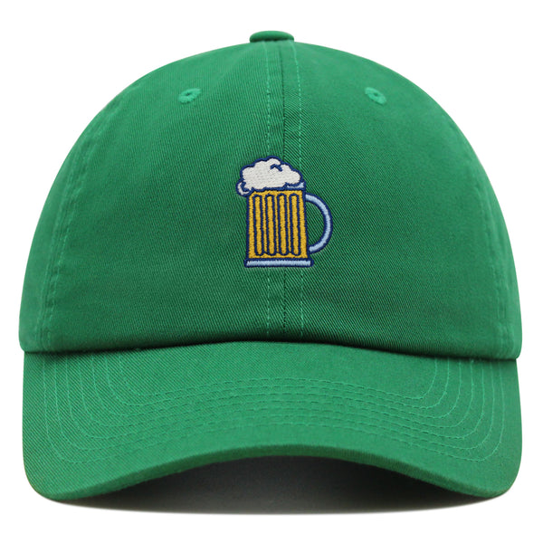 Beer Mug Premium Dad Hat Embroidered Baseball Cap Pub Mug