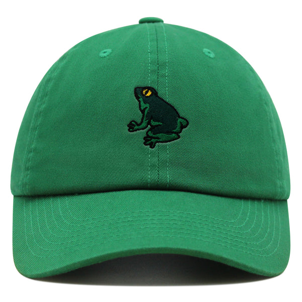 Frog Premium Dad Hat Embroidered Baseball Cap Pond