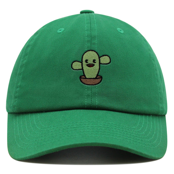 Cute Cactus Premium Dad Hat Embroidered Baseball Cap Desert