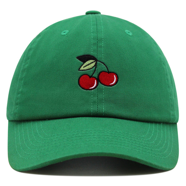 Cherry Premium Dad Hat Embroidered Baseball Cap Fruit