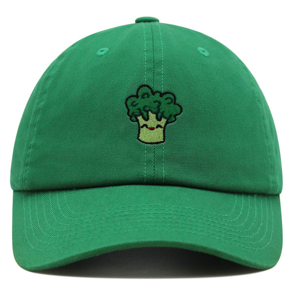 Broccoli Premium Dad Hat Embroidered Baseball Cap Vegan Vegetable