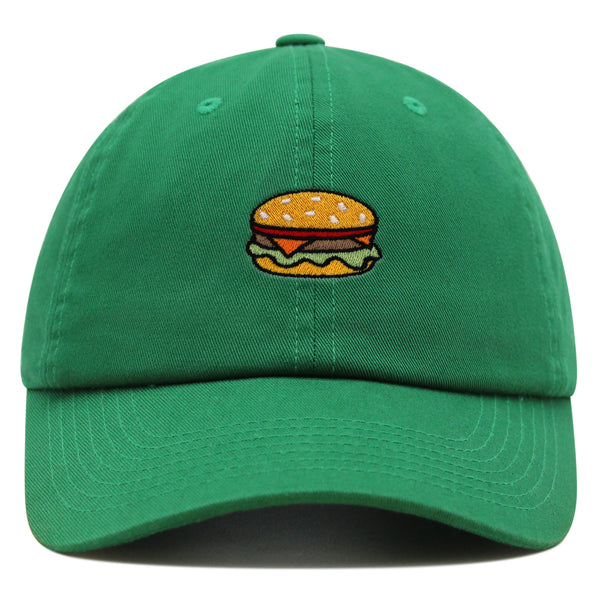 Hamburger Premium Dad Hat Embroidered Baseball Cap Fast Food