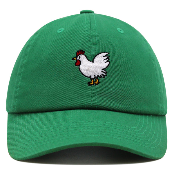 Chicken Premium Dad Hat Embroidered Baseball Cap Chick Fried