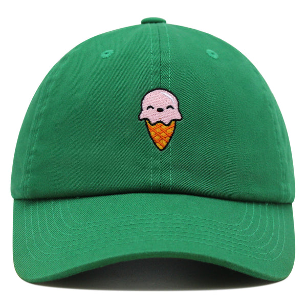 Ice Cream Premium Dad Hat Embroidered Baseball Cap Summer