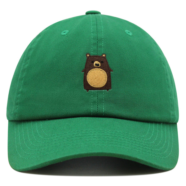 Bear Premium Dad Hat Embroidered Baseball Cap Big Scary