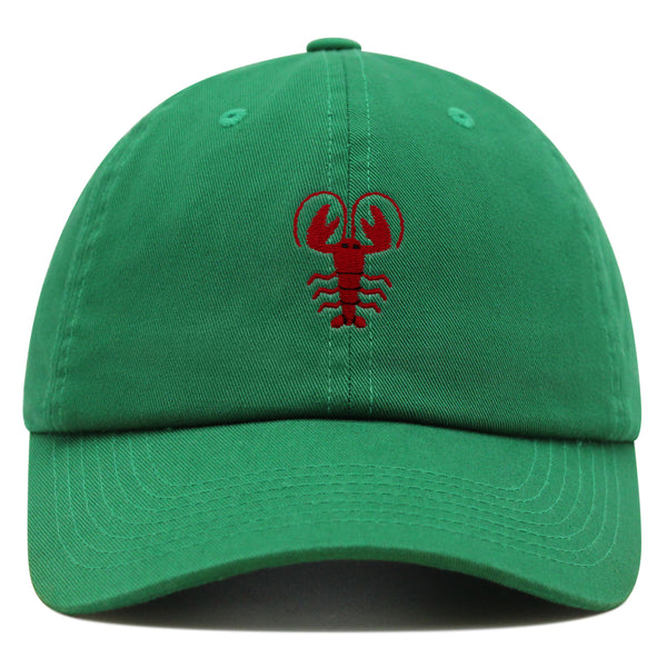 Lobster Premium Dad Hat Embroidered Baseball Cap Shellfish Foodie