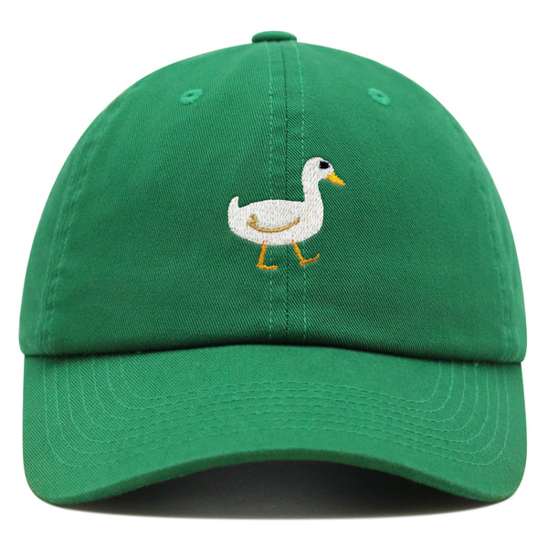 Duck Premium Dad Hat Embroidered Baseball Cap Bird Lake