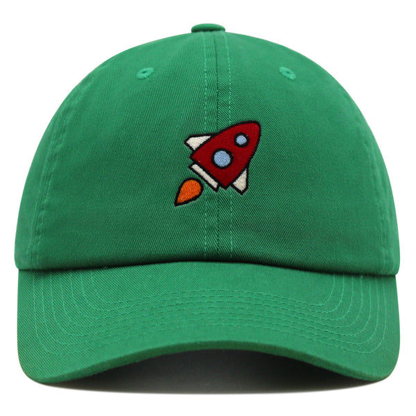 Rocket Premium Dad Hat Embroidered Baseball Cap Space Shuttle