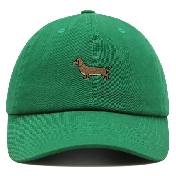 Dachshund Premium Dad Hat Embroidered Baseball Cap Puppy Dog