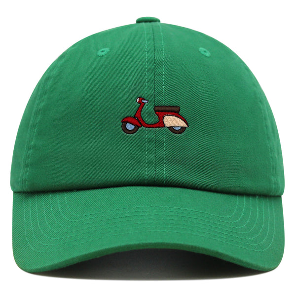 Scooter Premium Dad Hat Embroidered Baseball Cap Motorcycle