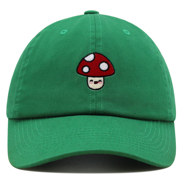 Mushroom Premium Dad Hat Embroidered Baseball Cap Vegetable