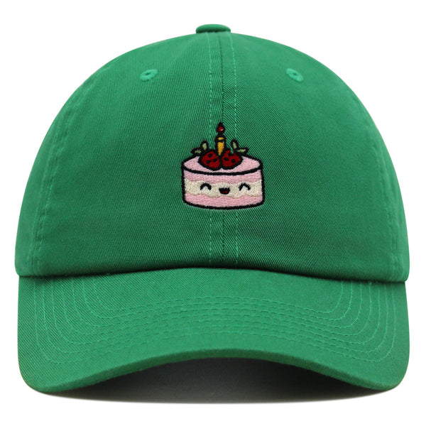 Cake Premium Dad Hat Embroidered Baseball Cap Birthday Foodie