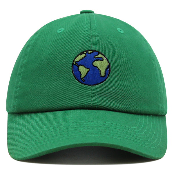 Earth Premium Dad Hat Embroidered Baseball Cap Environment