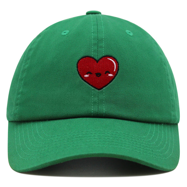 Cute Heart Premium Dad Hat Embroidered Baseball Cap Health Healthy Hospital