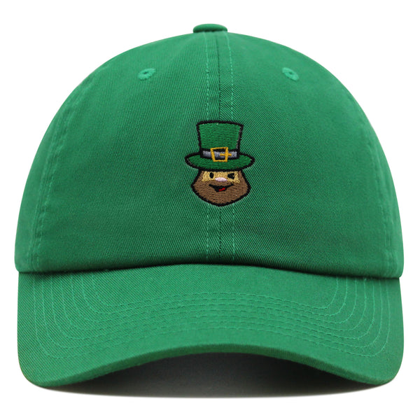 Leprechaun Premium Dad Hat Embroidered Baseball Cap Irish England St Pauls Day