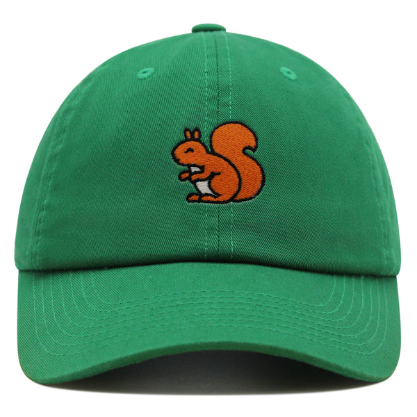 Squirrel Premium Dad Hat Embroidered Baseball Cap Hamster Chipmunks