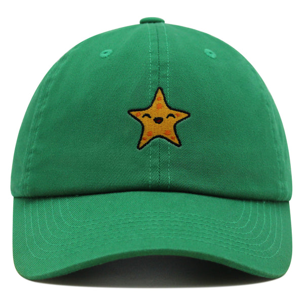 Starfish Premium Dad Hat Embroidered Baseball Cap Ocean Fishing