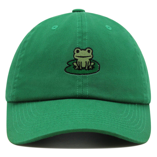 Frog Premium Dad Hat Embroidered Baseball Cap Frog Pond Frog