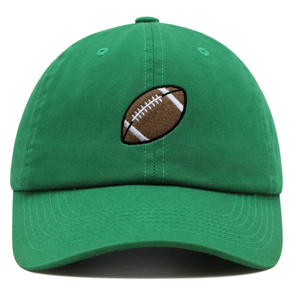 Football Premium Dad Hat Embroidered Baseball Cap Rugby Sports Fan