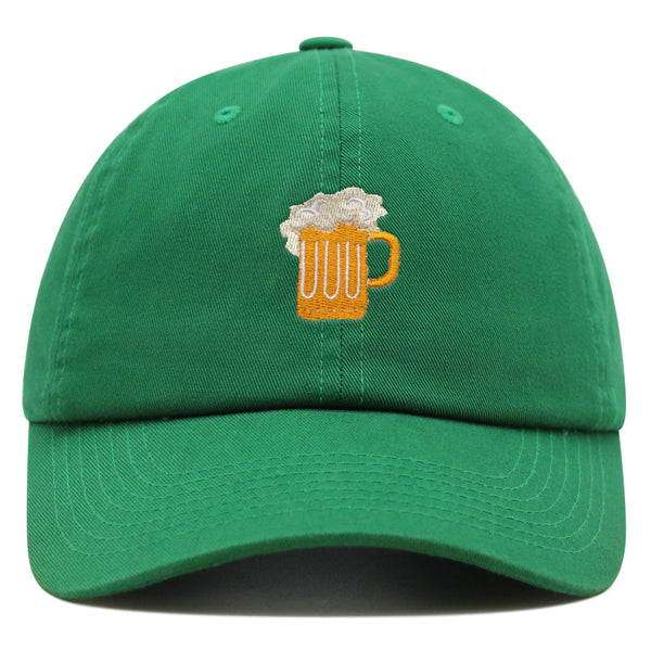 Beer Mug Premium Dad Hat Embroidered Baseball Cap Party