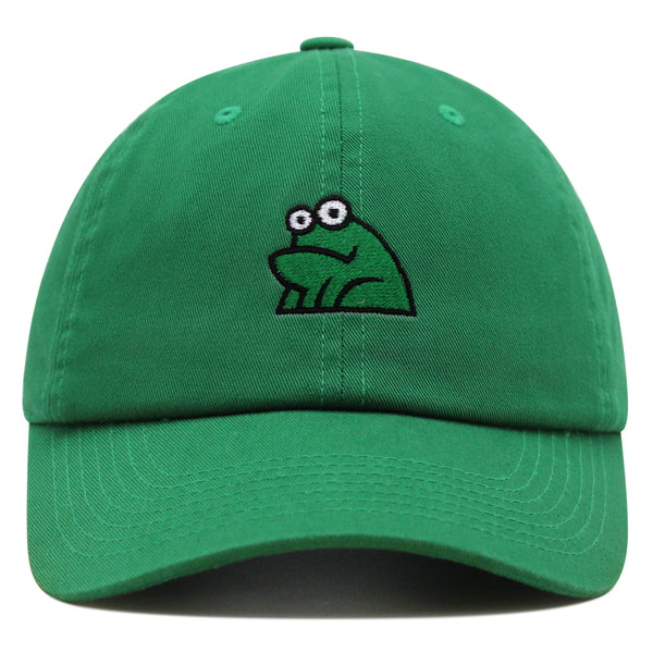 Frog Premium Dad Hat Embroidered Baseball Cap Funny