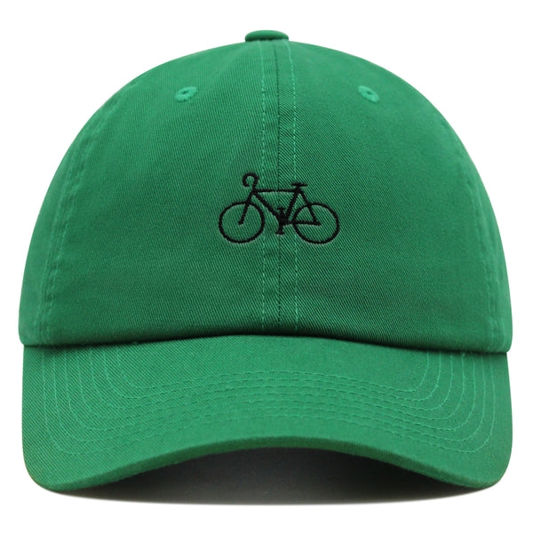 Bicycle Premium Dad Hat Embroidered Baseball Cap Road Bike