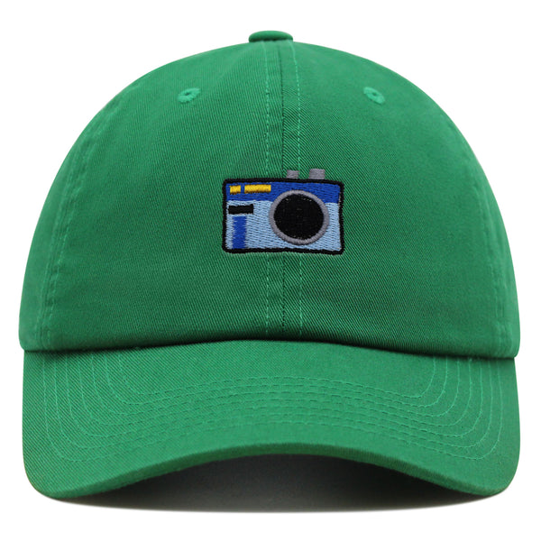 Camera Premium Dad Hat Embroidered Baseball Cap Digital Film