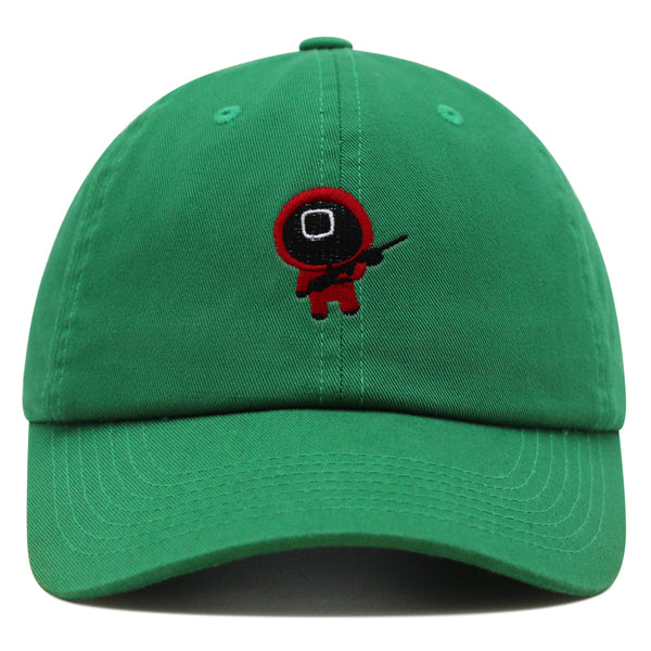 Squidman Premium Dad Hat Embroidered Baseball Cap Game Death