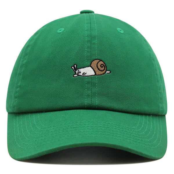 Sleepy Snail Premium Dad Hat Embroidered Baseball Cap Mud Cute