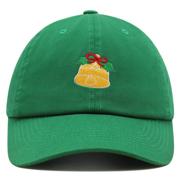 Christmas Premium Dad Hat Embroidered Baseball Cap Bell Gift