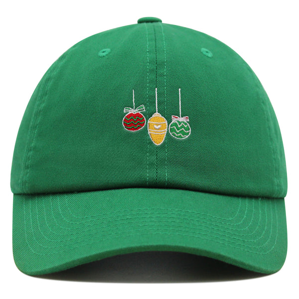 Ornaments Premium Dad Hat Embroidered Baseball Cap Christmas Tree