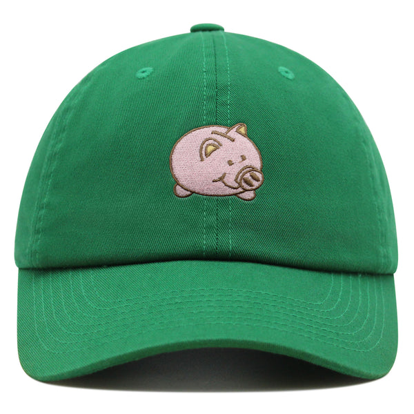 Piggy Bank Premium Dad Hat Embroidered Baseball Cap Coin