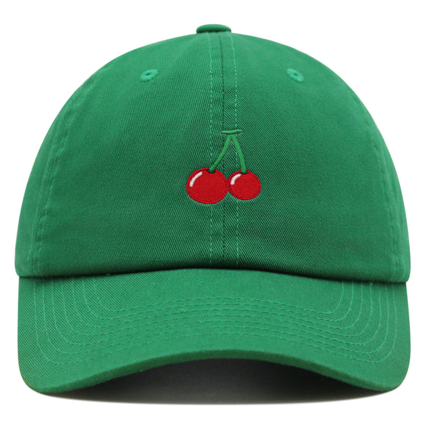 Cherry Premium Dad Hat Embroidered Baseball Cap Fruit Foodie