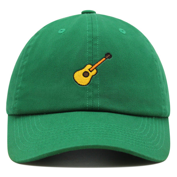 Guitar Premium Dad Hat Embroidered Baseball Cap Mexico Instrument