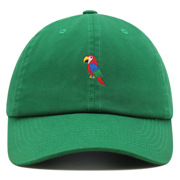 Parrot Premium Dad Hat Embroidered Baseball Cap Bird Animal