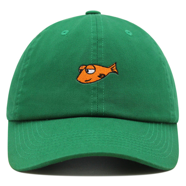 Funny Fish Premium Dad Hat Embroidered Baseball Cap Jokes Memes