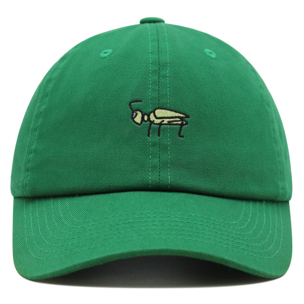 Grasshopper  Premium Dad Hat Embroidered Baseball Cap Green