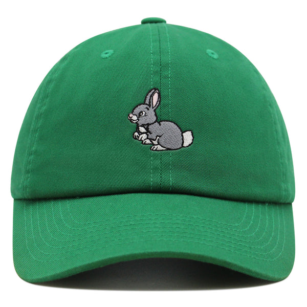 Rabbit Premium Dad Hat Embroidered Baseball Cap Cute