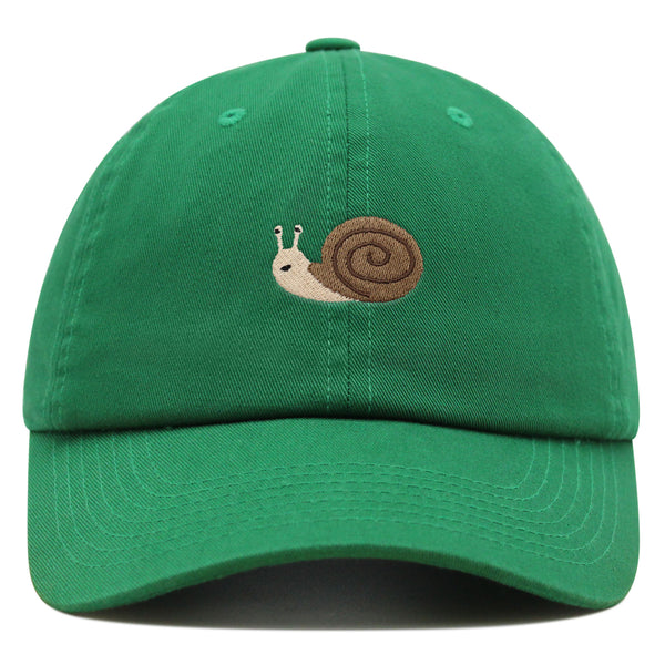 Snail Premium Dad Hat Embroidered Baseball Cap Cute