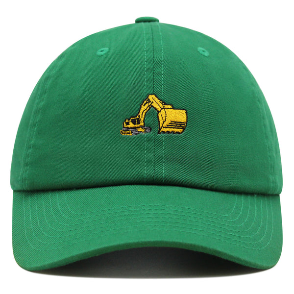 Digger Premium Dad Hat Embroidered Baseball Cap Equipment Vihecle