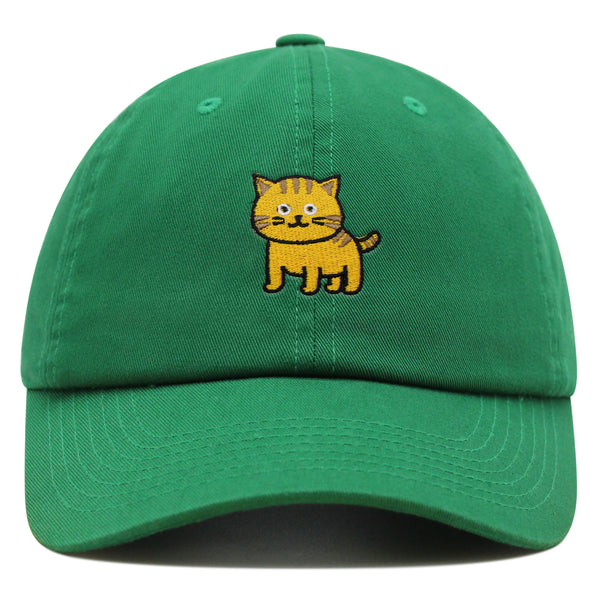 Cat Premium Dad Hat Embroidered Baseball Cap Cute