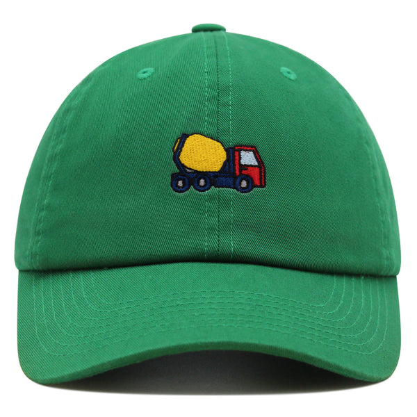 Cement Mixer Premium Dad Hat Embroidered Baseball Cap Funny