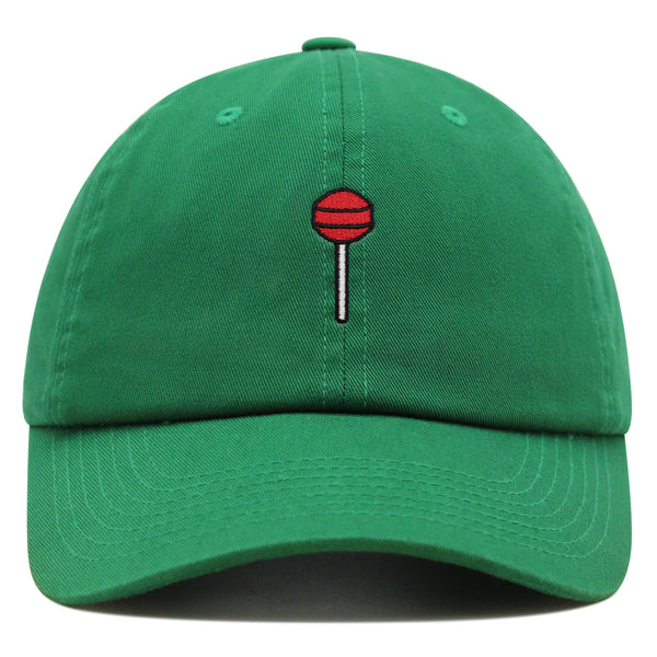 Lollipop Premium Dad Hat Embroidered Baseball Cap Foodie