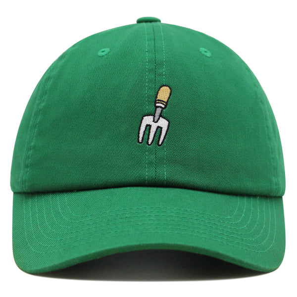 Plant Fork Premium Dad Hat Embroidered Baseball Cap Tool